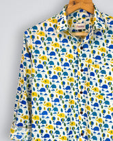 Elephant Fiesta - Pure Cotton Shirt - Jaipuri Crown